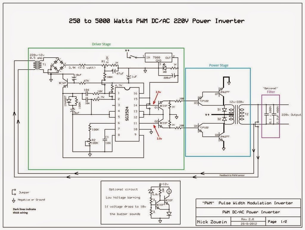 250 To 5000 Watts Pwm Dc  Ac 220v Power Inverter