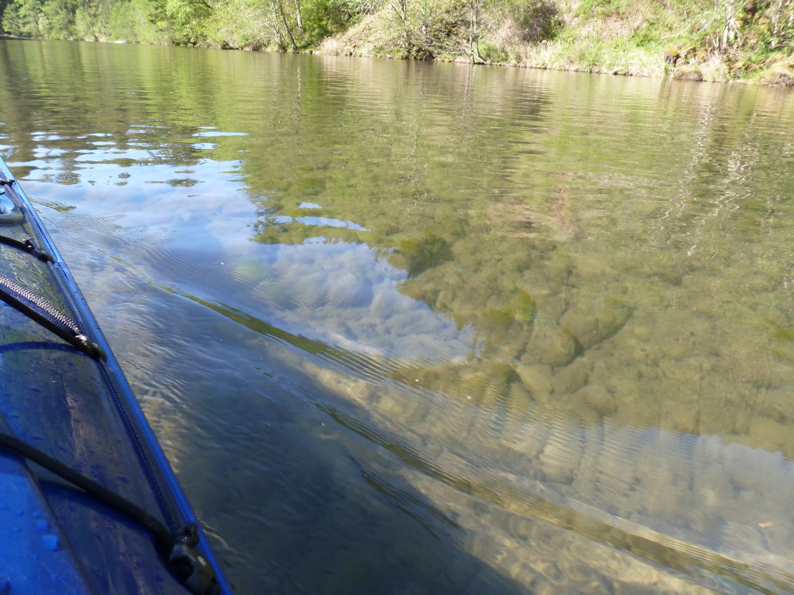 Hiking Oregon North Fork Reservoir, Clackamas River.
