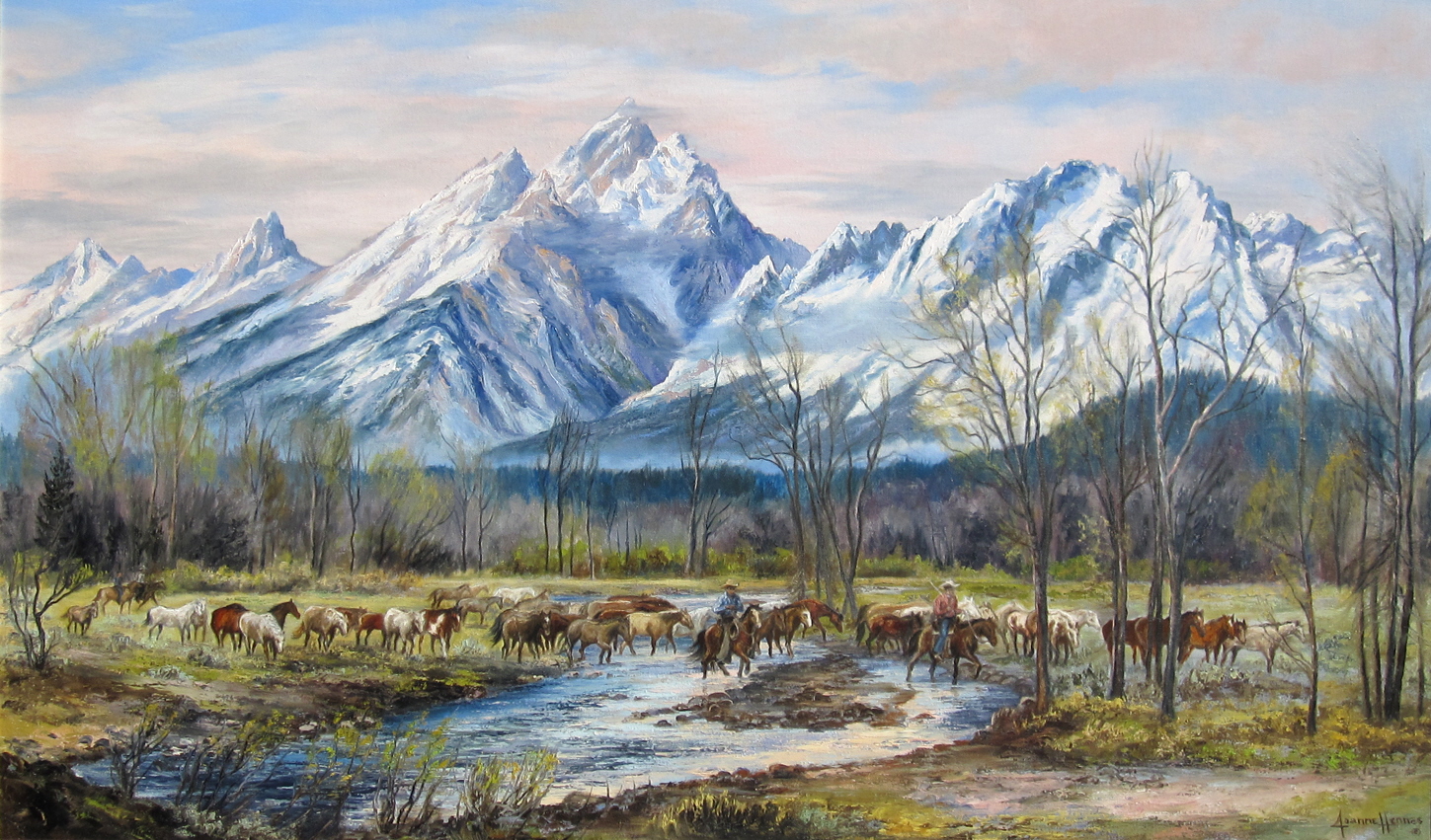 Works Of Wyoming Art Gallery Visit an Western Artist in