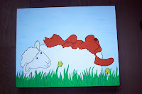 Schilderij Dikkie dik Schilderij Dikkie dik