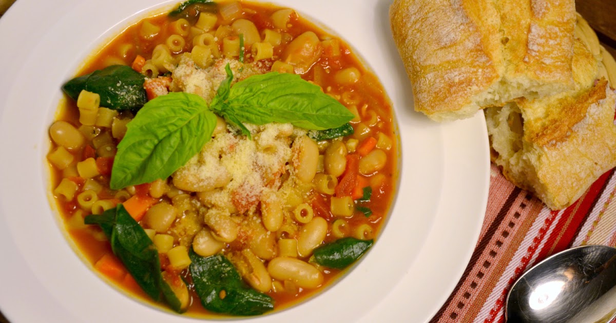 K&K Test Kitchen Pasta Fagioli Soup