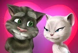 Talking Tom Y Angela día de San Valentin