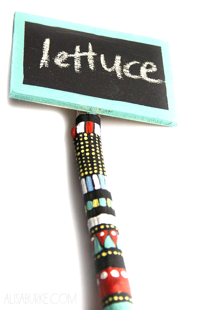 alisaburke chalkboard garden markers