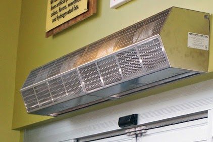 Curtains Ideas air curtains for restaurants : Action from the Ground Up: Berner Intl. Corp.: Single-Length Air ...