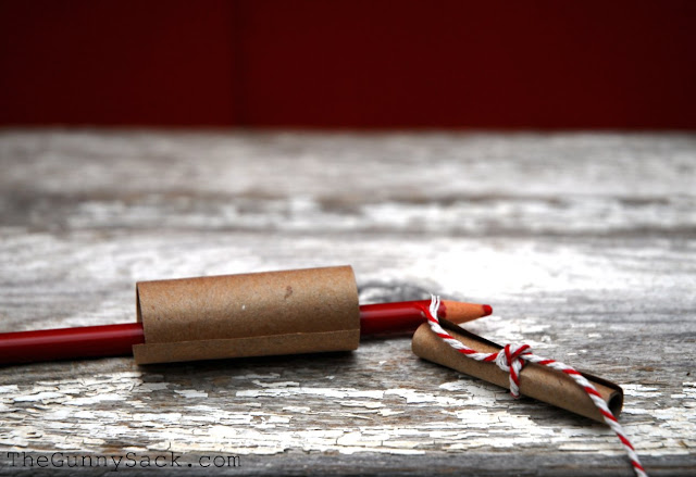 Kraft Paper and Baker's Twine Scroll