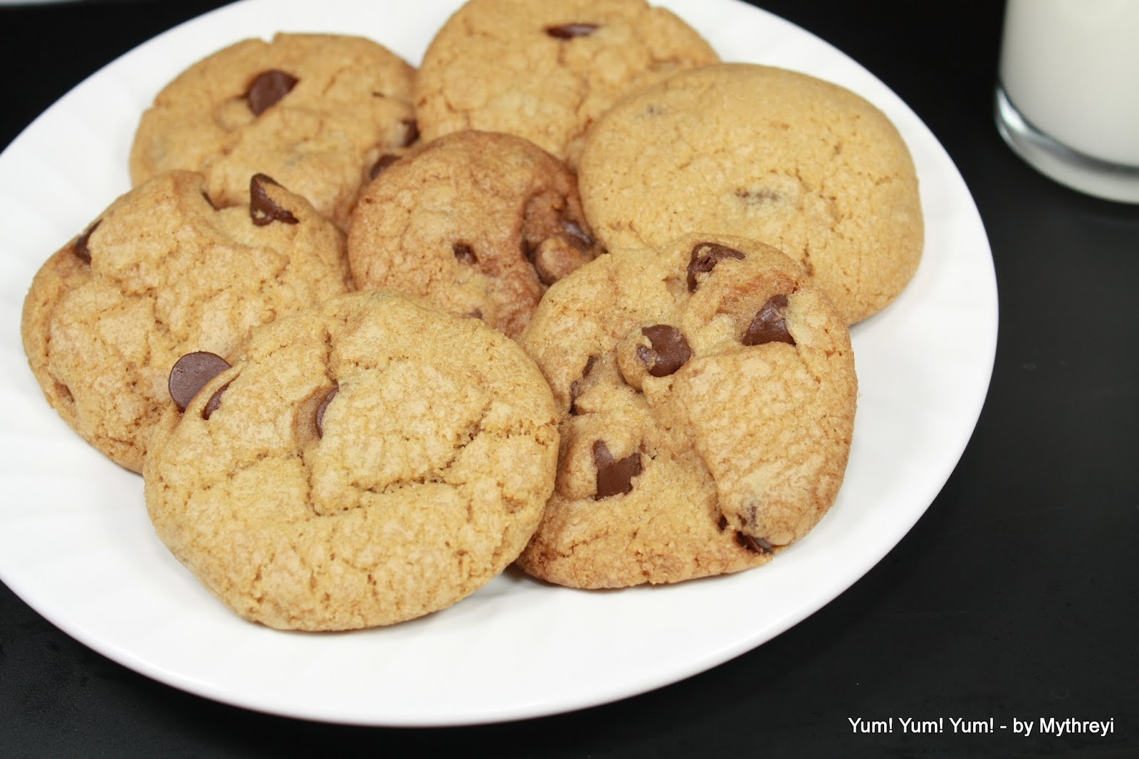 Yum! Yum! Yum! Chewy Chocolate Chip Cookies