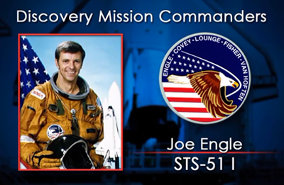 Joe Engle 1993 (STS-51-I). NASA 2012.