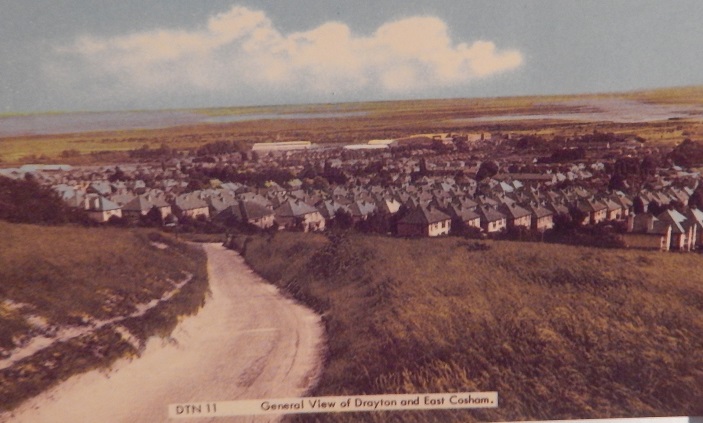 Top of Drayton Lane 1950s