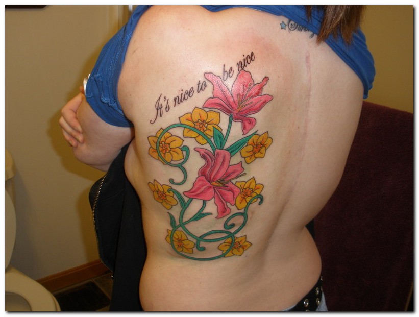 Beauty of Flower Tattoo Designs Beauty of Flower Tattoo Designs