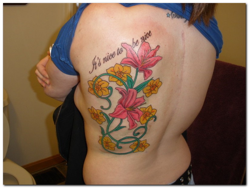 Beauty of Flower Tattoo Designs