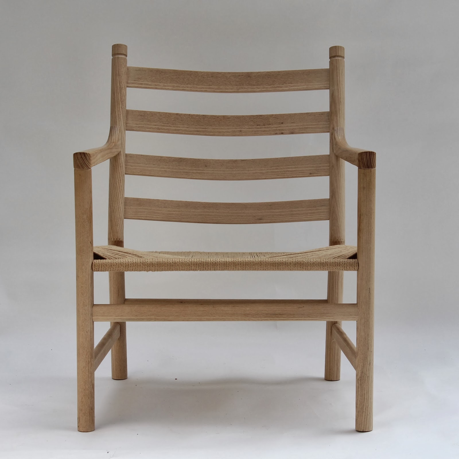 Caleb James Chairmaker Planemaker Danish Modern Chair Joinery Using