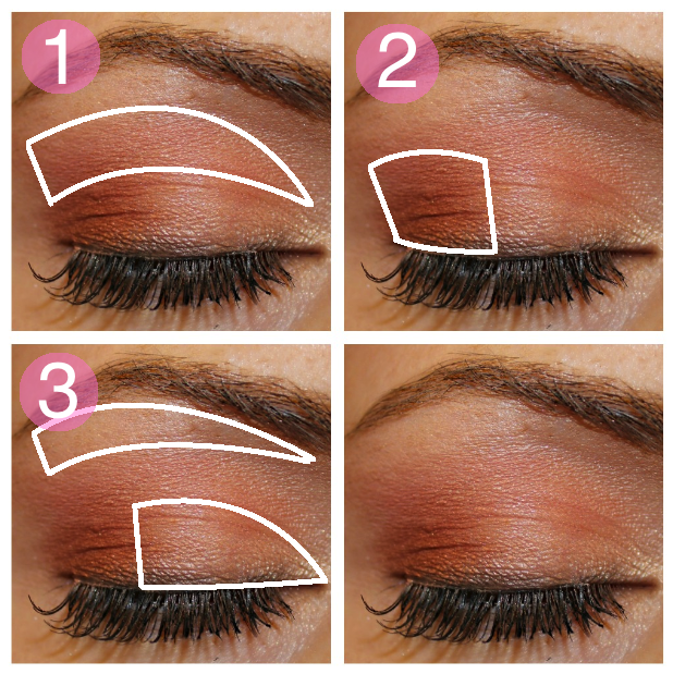 blushing basics: Eye Makeup Tutorial Step by Step
