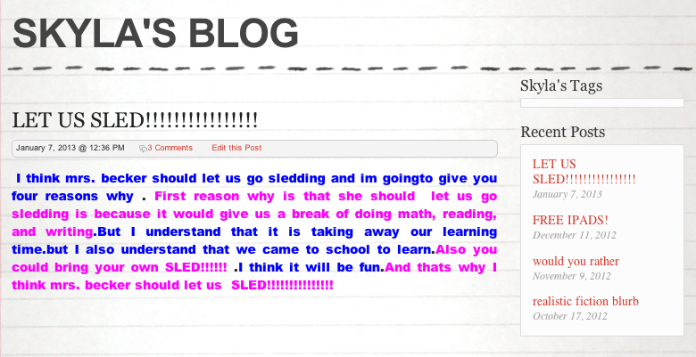 Sledding essay 08 image