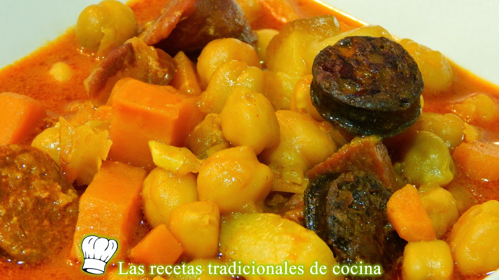 Receta De Estofado De Garbanzos Con Chorizo
