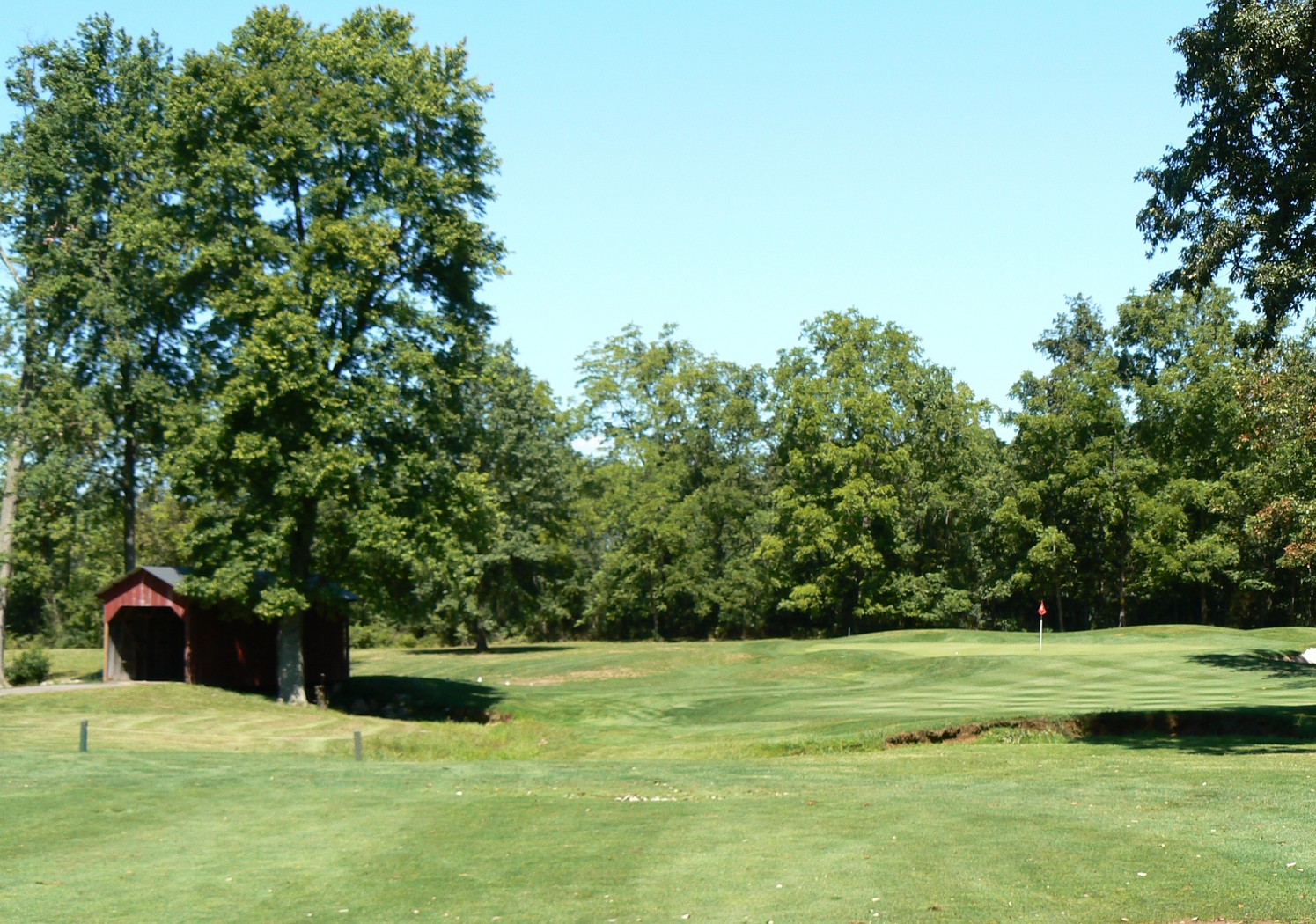 Two GolfersOne Pension An Island Green