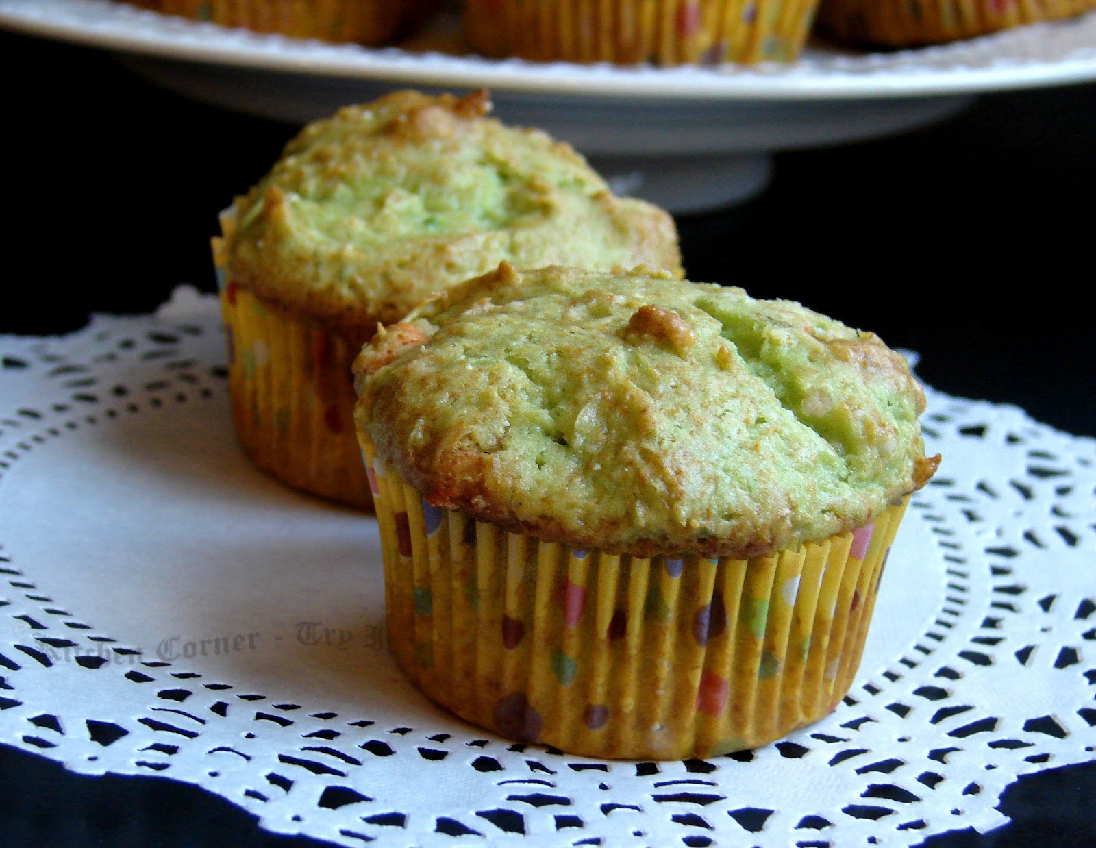 Avocado Honey Muffins