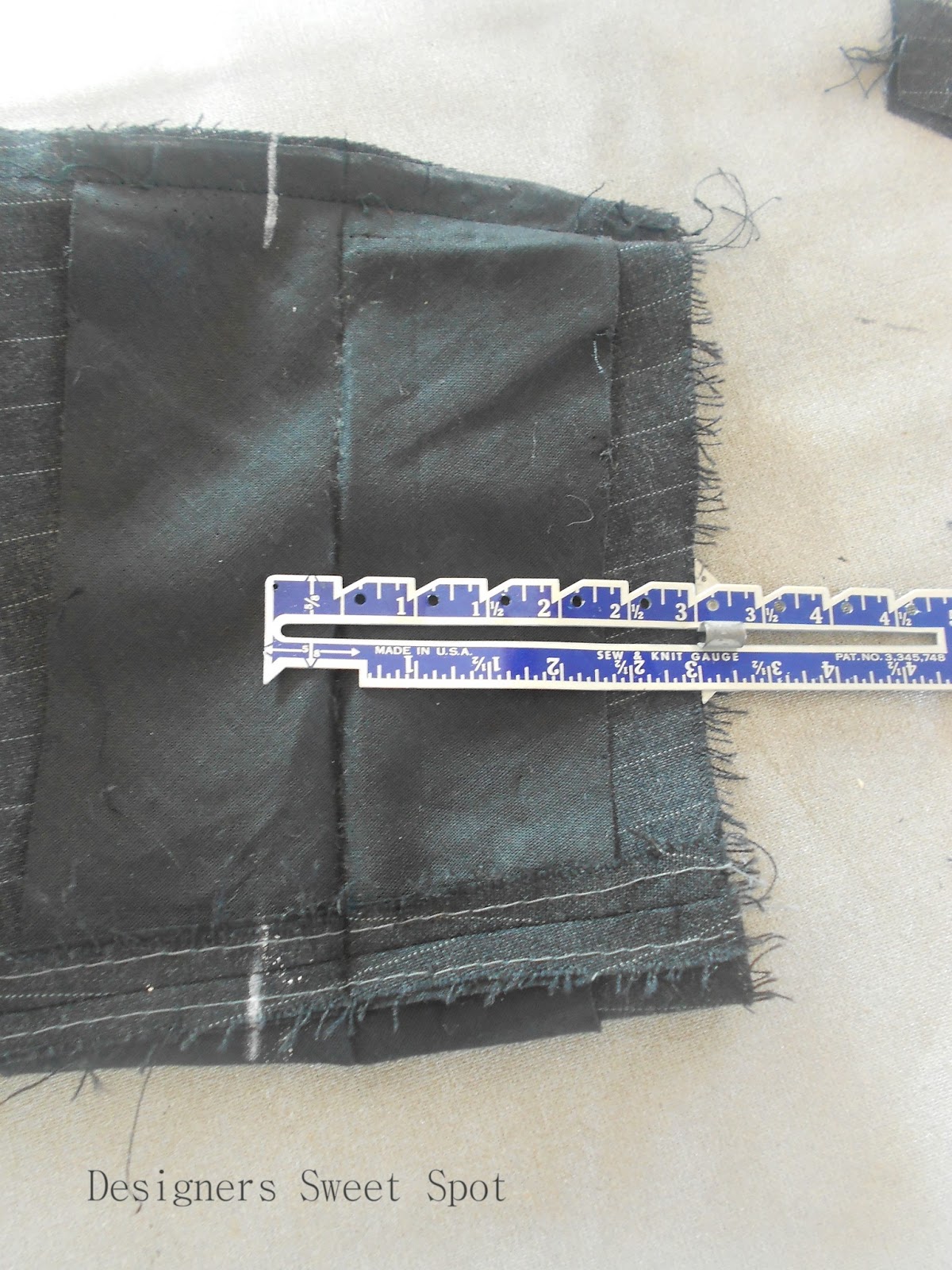 Designers Sweet Spot How to Hem Suit Coat Sleeves