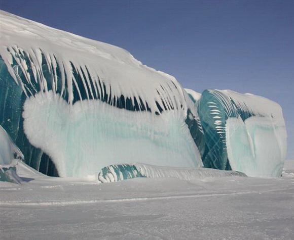 Once maravillas de hielo.