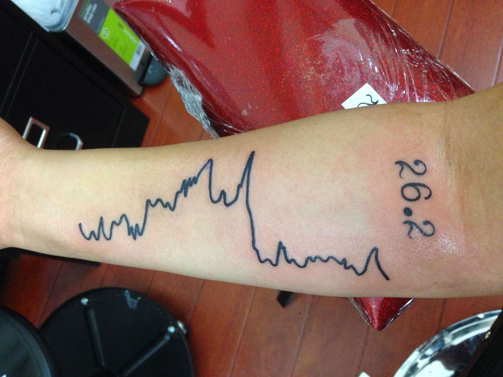 FINALLY: 30 Things, Item 26: A tattoo to commemorate my first marathon