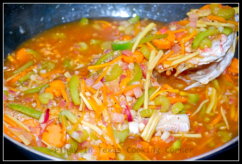 Pinay In Texas Cooking Corner Filipino Fish Escabeche