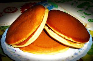 Kue Dorayaki Membuat Kue Dorayaki