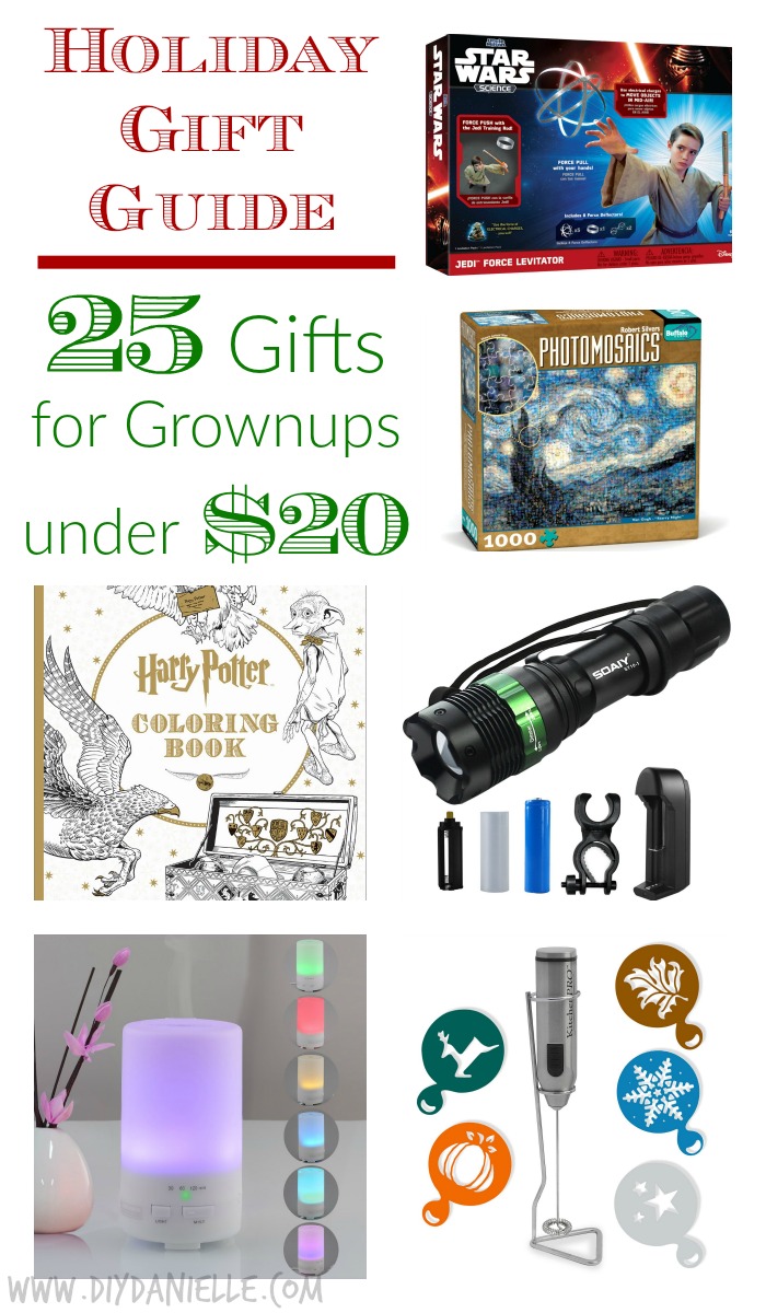 Best Gifts Under 25 holiday gift guide: 25 great gifts for grownups under $20 | diy Best Gifts Under 25 holiday gift guide: 25 great gifts for grownups under $20 | diy