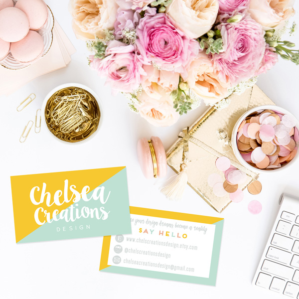 Chelsea Vorhees Designs and Business Cards