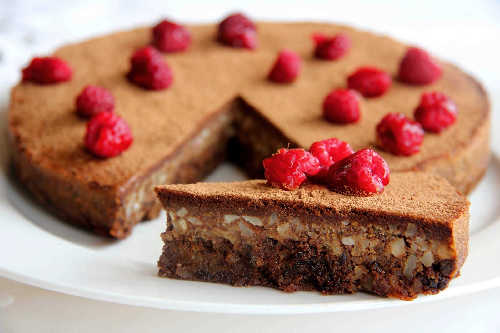 Tali's Tomatoes Flourless Orange Choc Nut Cake