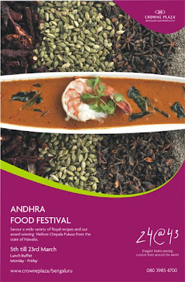 Andhra Food Festival in Bangalore