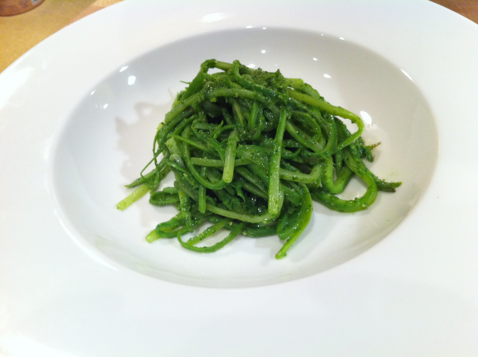 A Kalorama Kitchen Asparagus spaghetti