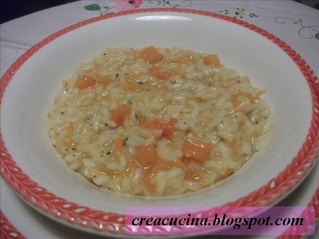 risotto con la zucca
