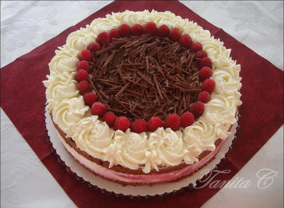 TANYA'S CAKES: Marmor Torte mit Himbeeren TANYA'S CAKES: Marmor Torte mit Himbeeren