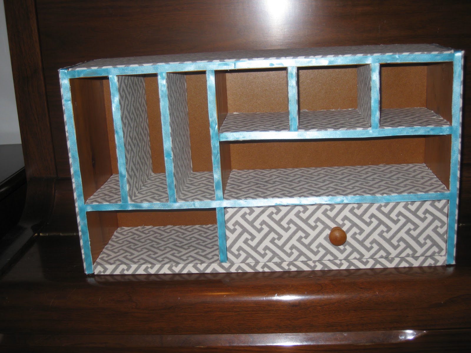 The House on Love Lane How To Make a Fabric Covered Bookshelf