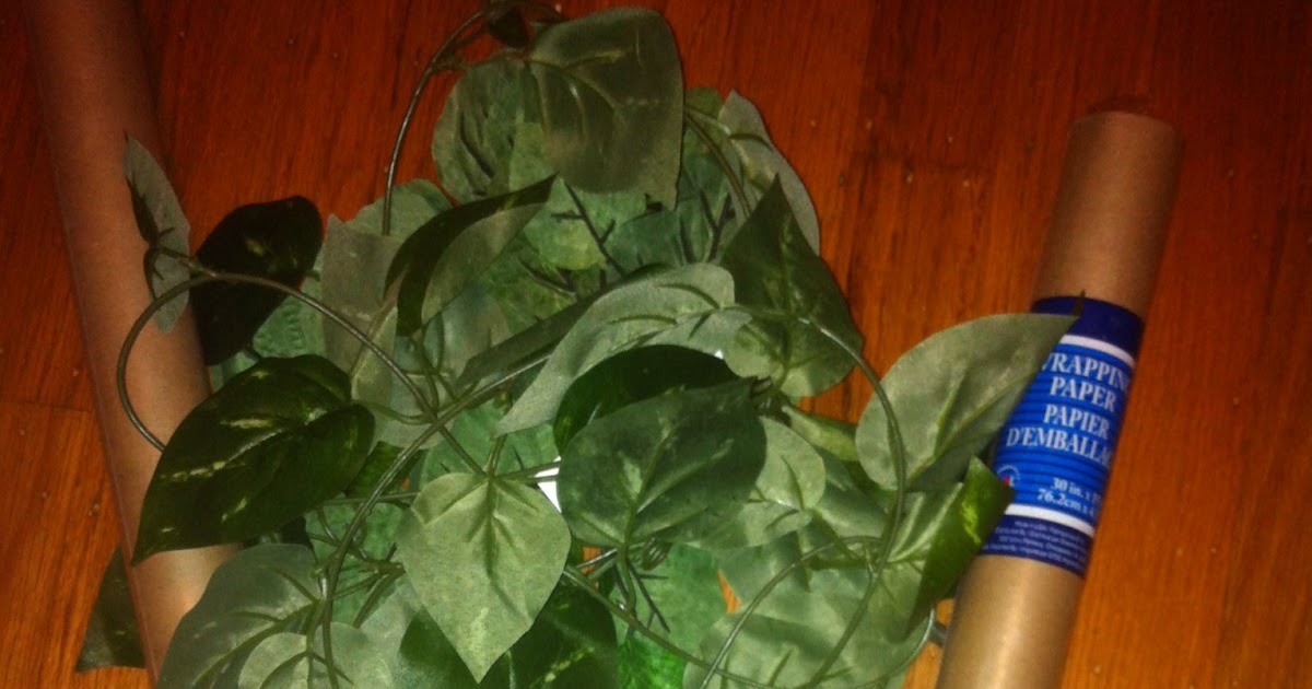 Lil Party Animals How to make craft paper vines