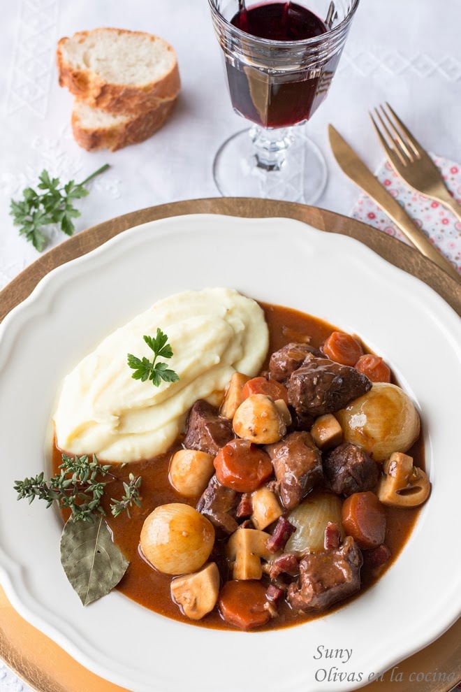 Boeuf Bourguignon Julia Child Olivas en la cocina