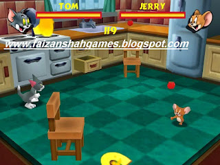 Hitting Apple Tom and jerry in fists of fury game