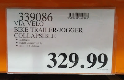 Deal for the Via Velo Montalban Trailer 4 at Costco