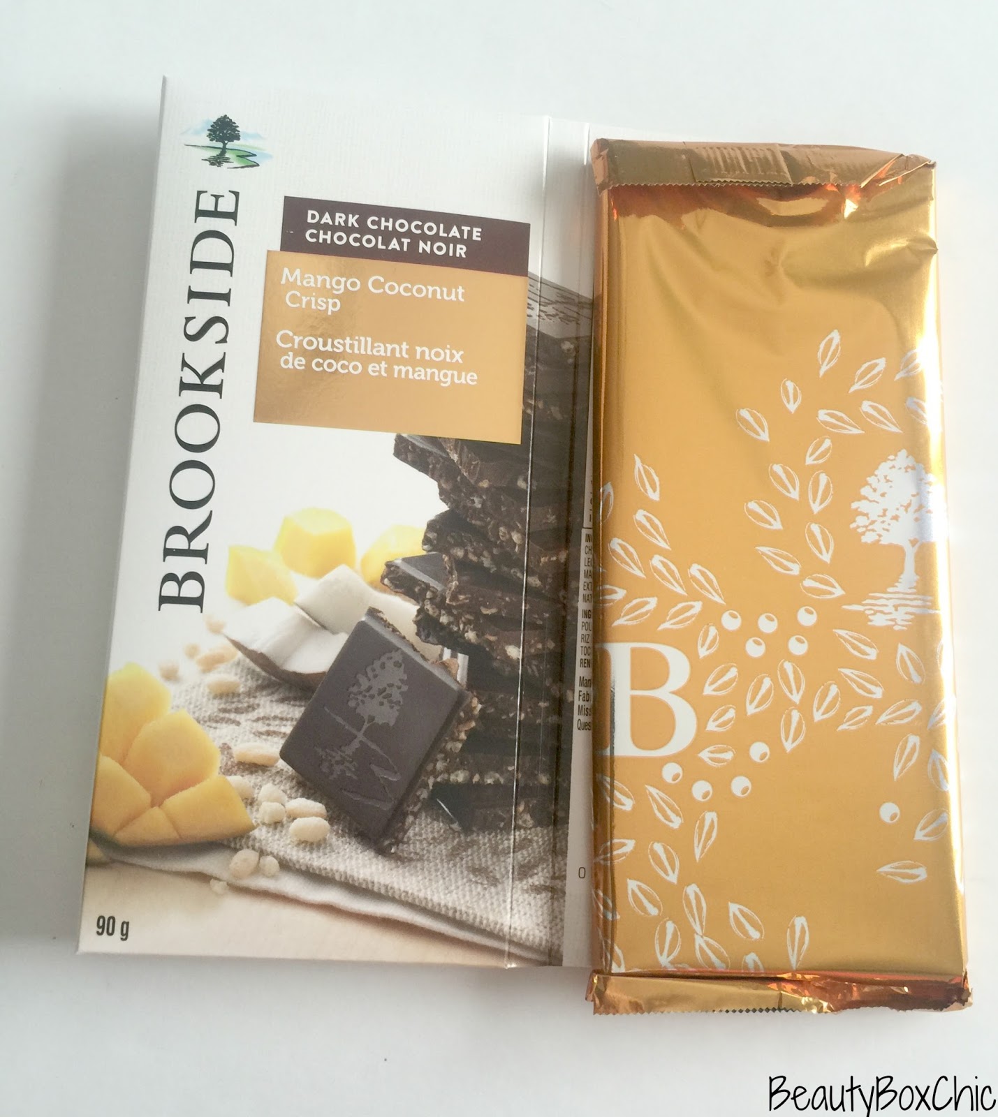 Beauty Box Chic Brookside Chocolate Tablet Bars Review + Impression