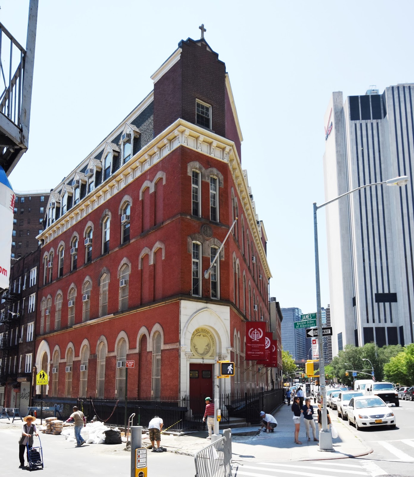 Daytonian in Manhattan The 1868 St. James' School St. James Place