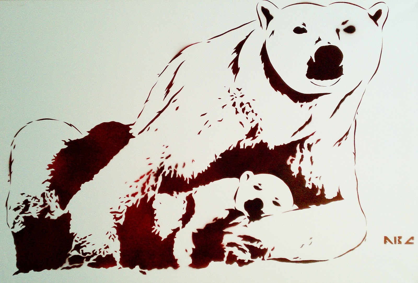 Bears Stencils