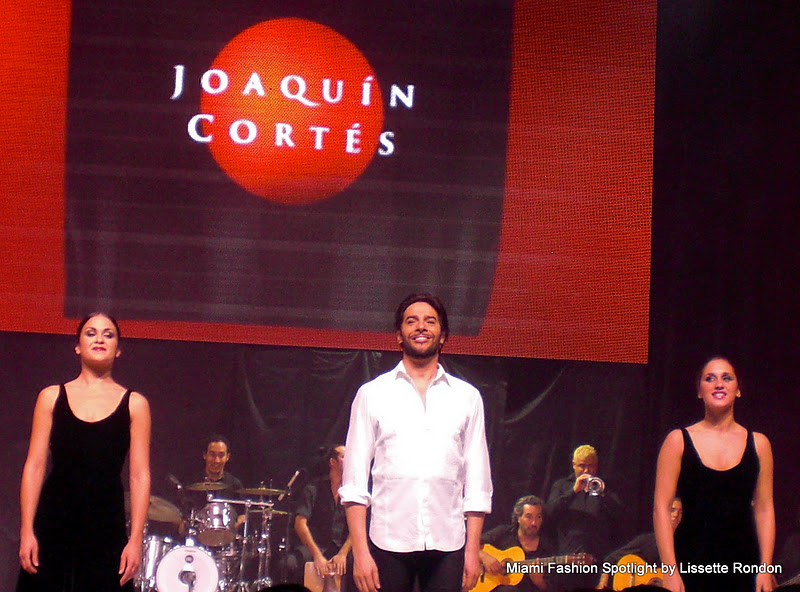 Joaquin Cortes made an presentation in Miami Miami