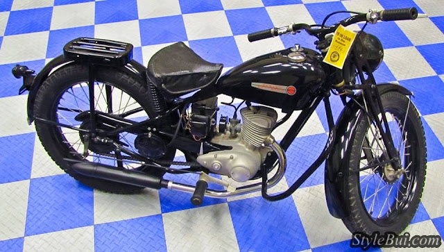 Xe cổ Harley Davidson Hummer Model S 125 1948 Xe cổ Harley Davidson Hummer Model S 125 1948