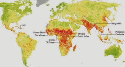 poor countries most likely to suffer from climate change