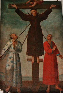 San FELIPE DE JESÚS MÁRTIR (Nagasaki-Japón) 1er Santo de México (1572-†1597) Fiesta 05 de Febrero