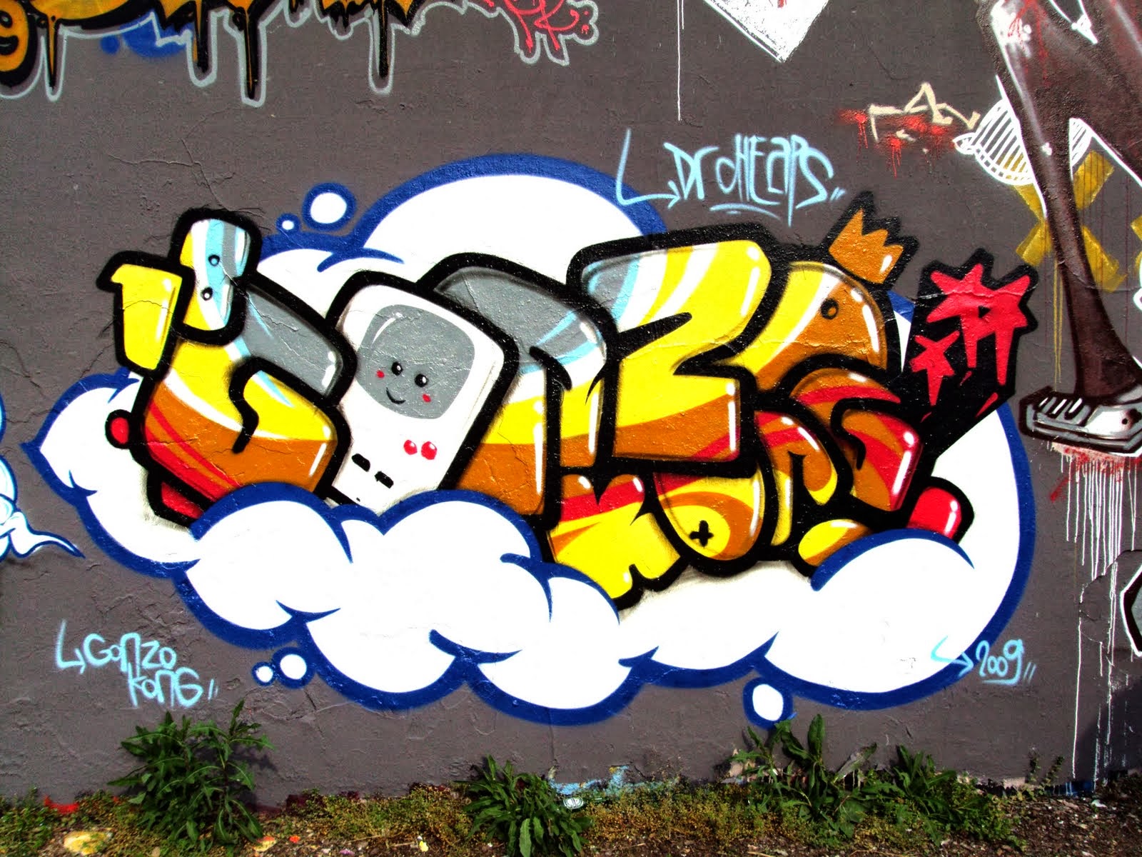 Desde las gavetas de mi escritorio El graffiti la sociedad y los