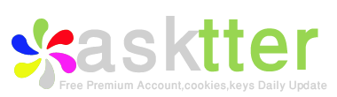asktter Free Premium Account,Premium cookies,Anti-virus key,Daily Update