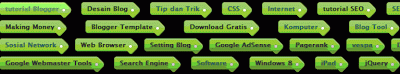 Cara Memodifikasi Tampilan Label Cloud di Blog