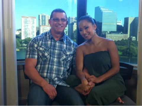 WWE Gail Kim Husband Robert Irvine 2012 | Wrestling All Stars