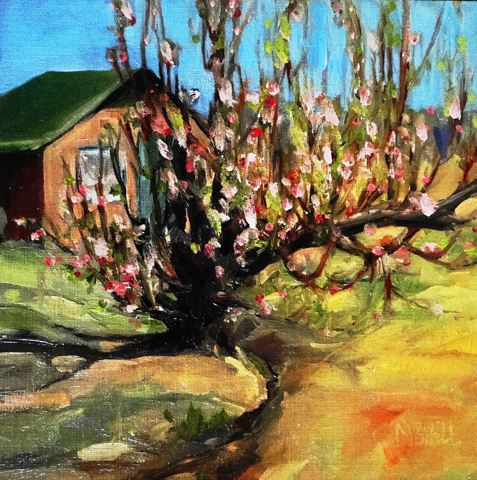 MARY BETH HILL "Aurora's Apple Tree"