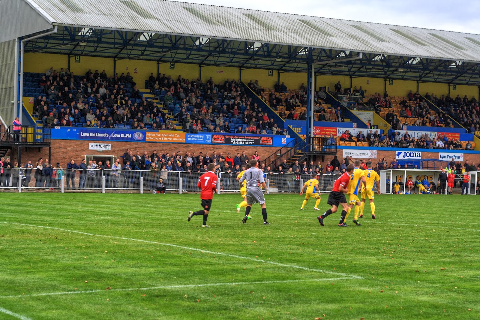 sing when you are winning King's Lynn Town FC FC United of